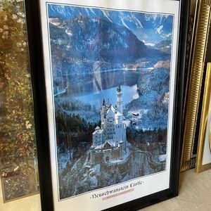 Neuschwanstein castle Bavaria, Germany frame picture